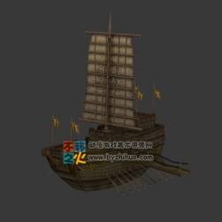 木質(zhì)大帆船