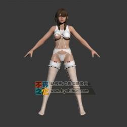 美少女 日系 內衣 模型