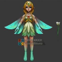 精靈 妖精 少女 模型