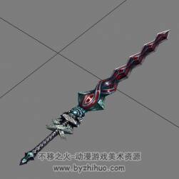 玄幻風(fēng)格寶劍模型