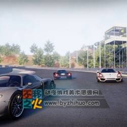 Unreal Engine 4 賽車跑道場景 Race Course Pack