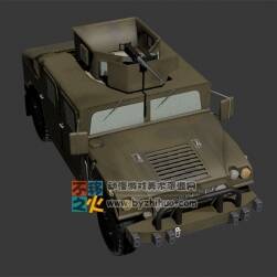 戰(zhàn)地裝甲車 Max模型