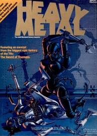 發(fā)個(gè)漫畫(huà)雜志系列 重金屬雜志 《HEAVY METAL》1977年4月刊