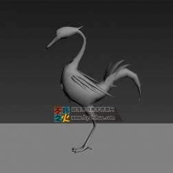 畢方獸Max模型 含骨骼 全套動(dòng)作