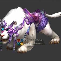 白獅女性坐騎 Max模型