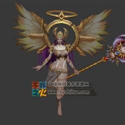 美女 御姐 天使 法師 智慧女神模型