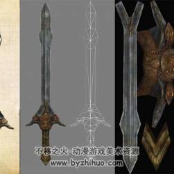 Weapon 武器貼圖制作PDF教程