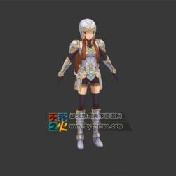少女 鎧甲 戰(zhàn)士模型