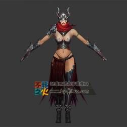 美女 戰(zhàn)士  性感 御姐 模型