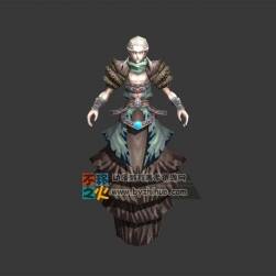 沒腿的BOSS模型