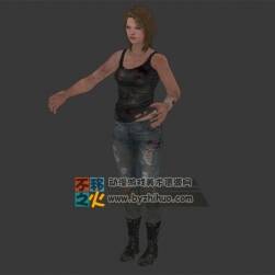 次世代受傷的女戰(zhàn)士模型