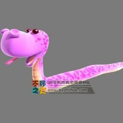 Snake 卡通蛇模型