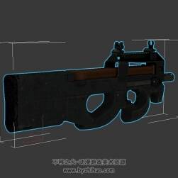 Project 90 P90沖鋒槍 游戲模型