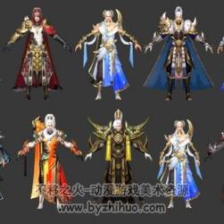 【風(fēng)云】中國風(fēng)武俠手游  角色/坐騎/武器 230多個模型