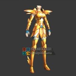 鎧甲 黃金圣斗士 女模型