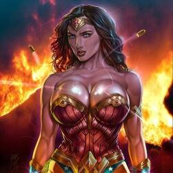 Wonder Woman 神奇女俠 插畫圖包 184P