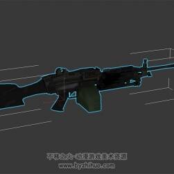 FN M249 PARA 游戲機槍模型