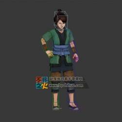 男孩 少年 村民 模型