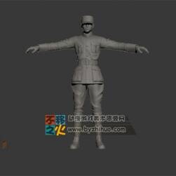 軍人 士兵 軍裝 狙擊手 模型