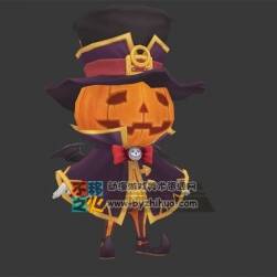 南瓜 妖怪 紳士 模型
