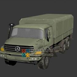 大陸 軍用 運(yùn)輸車 Max模型
