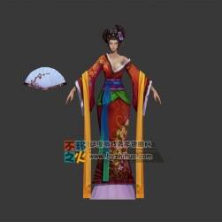 古裝 美女  御姐  模型
