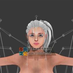 白發(fā) 女 裸模 外國 標準體型 模型