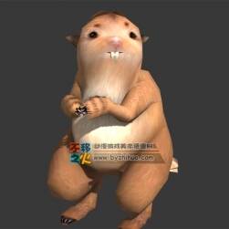 超級(jí)萌物鼠類 Max模型 含全套動(dòng)作
