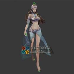 美女 女神 性感 御姐 走路 模型