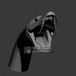 snake 蛇頭Max模型