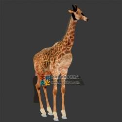 Giraffe 長(zhǎng)頸鹿3D模型  格式3DS
