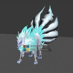 九尾雪狐 Max模型