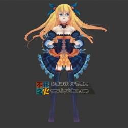 金發(fā) 惡魔角 美少女