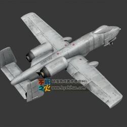 A-10 飛機 Max模型