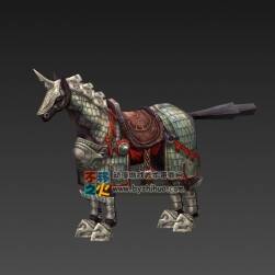 獨(dú)角鐵甲戰(zhàn)馬 Max模型