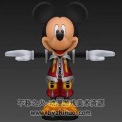 Mickey Mouse 米老鼠 max模型