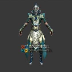 面具鎧甲女戰(zhàn)士模型