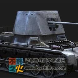 德式殲擊 坦克大合集 3D模型