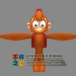 很擬人的小猴子 Max模型