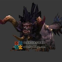 怪獸 獠牙獅子 猛獸模型