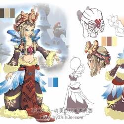 【口袋西游】角色原畫資源 怪物NPC坐騎設定 364P