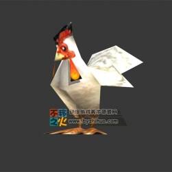 簡(jiǎn)化小公雞 Max模型 含全套動(dòng)作