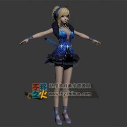 金發(fā) 美少女 蘿莉 外觀 模型