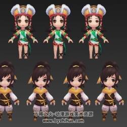 【仙劍奇?zhèn)b傳】Q版角色模型集合 主角/怪物/NPC