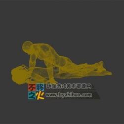 男女 標準體型 3D模型