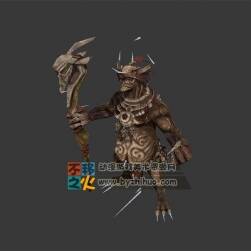 妖怪 法杖 怪物 妖精 模型