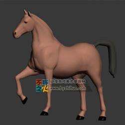 Horse 馬 3D模型