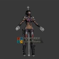 次世代  女戰(zhàn)士 模型
