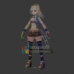 美少女 金發(fā) 蘿莉 二次元  模型
