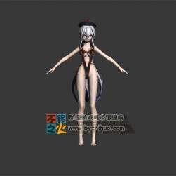卡通 二次元 美少女 弱音 模型